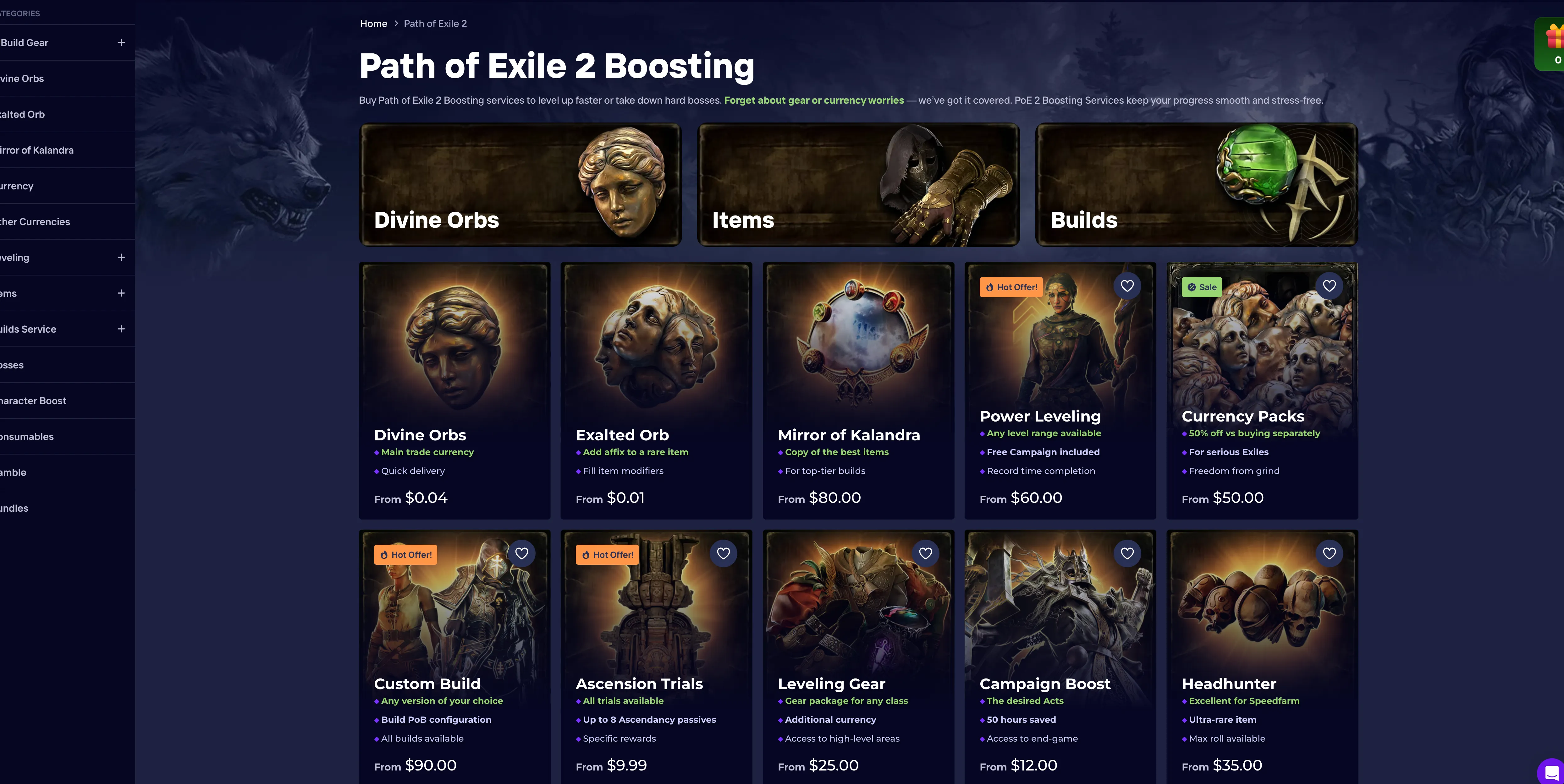 Overgear poe currency